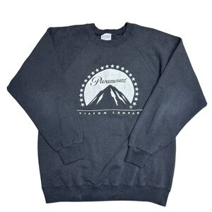 VTG Paramount Pictures Sweater LARGE Made In USA 90s Y2K Crewneck Viacom